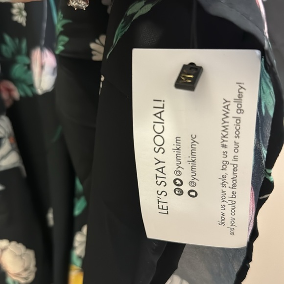 Yumi Kim FLORAL long sleeve dress size XXS - Picture 9 of 11